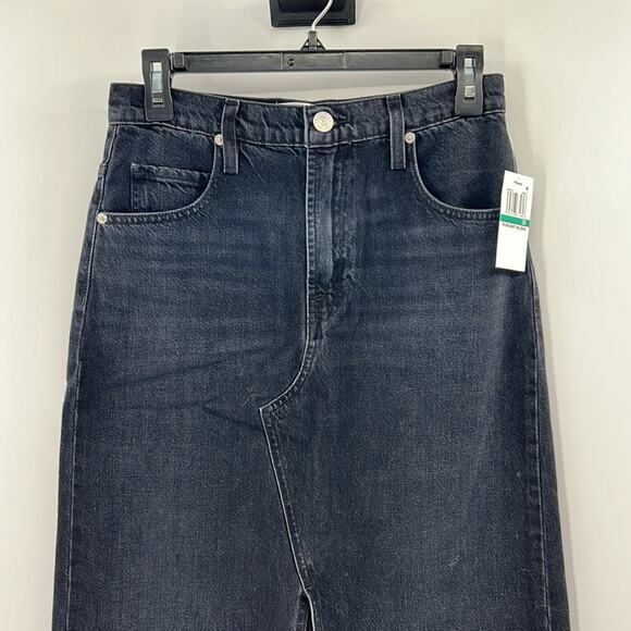 Frame Women's The Midaxi Skirt Angled Seam - Inkwell - 25 - New with tags - Picture 2 of 8